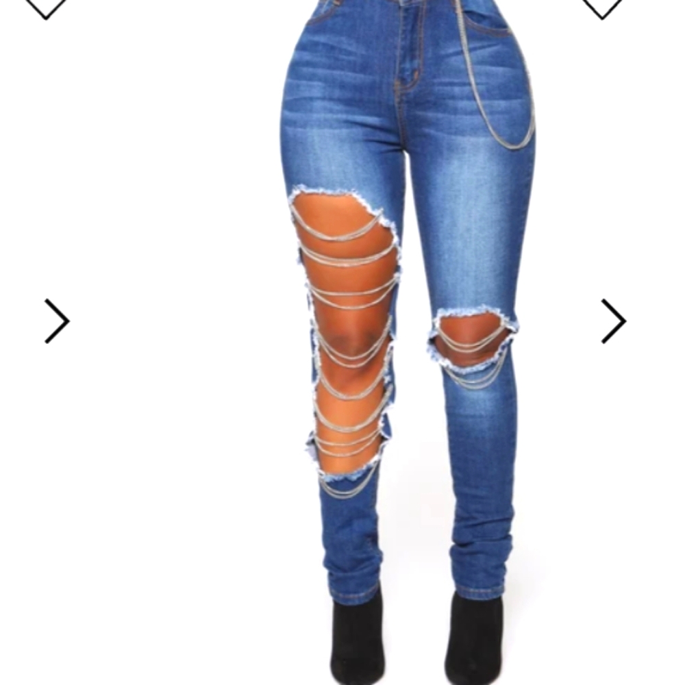 Blue Jeans Fashion Nova Plus Size